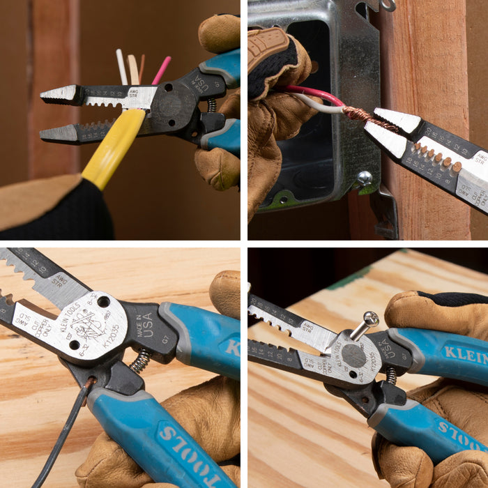 KLEIN TOOLS KLEIN-KURVE® 8-20 AWG Heavy-Duty Wire Stripper