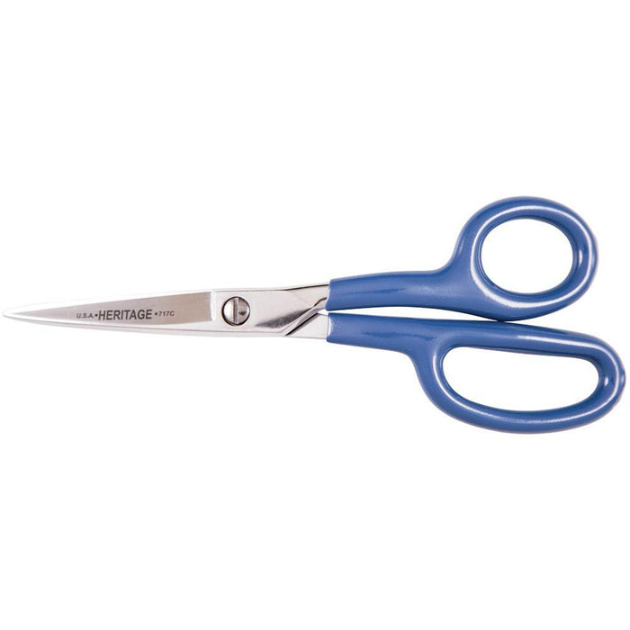 Klein Tools HD Carpet Napping Shear, Curved Handles , 8-3/8"