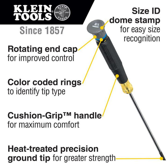 Klein Tools Color-Coded Screwdriver Set, 14-Pieces