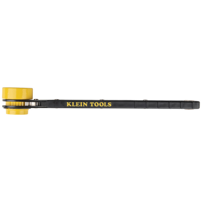 KLEIN TOOLS 4-IN-1 Lineman's Slim Ratcheting Wrench