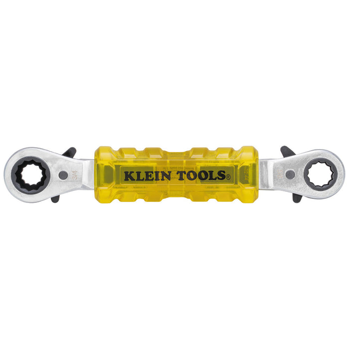 KLEIN TOOLS Lineman's Insulating 4-IN-1 Box Wrench