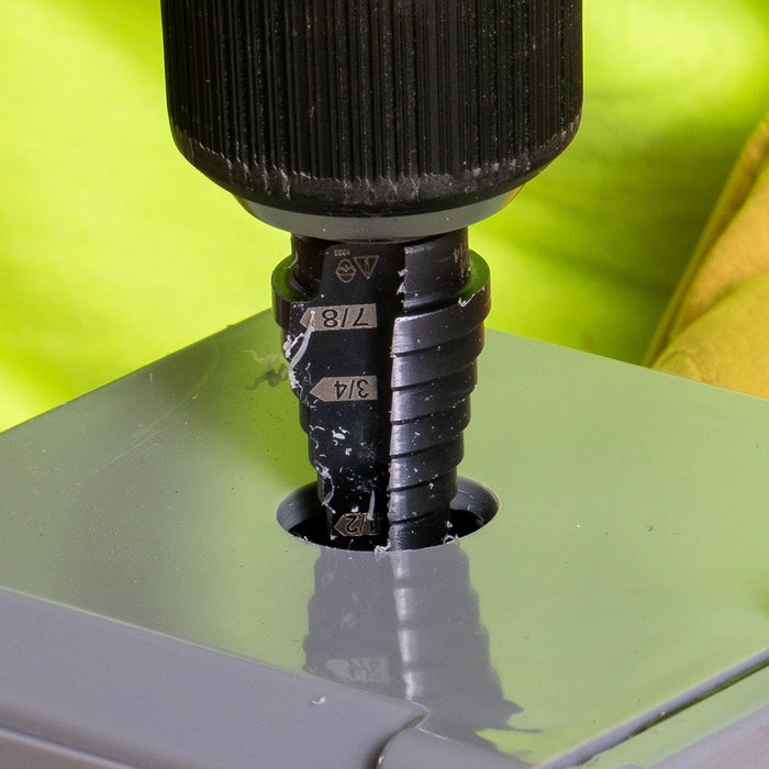 KLEIN TOOLS 3 PC. Premium Electrician's 3/8" Hex Step Bit Set