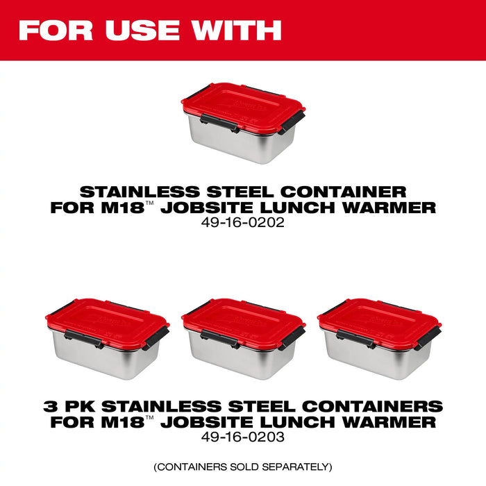 Milwaukee Calentador de Alimentos M18™ Jobsite