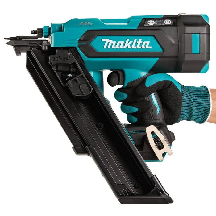 Makita 18V LXT Lithium-Ion Cordless 30 Degree Clipped Head 3-1/2 Inch Framing Nailer (Bare Tool)