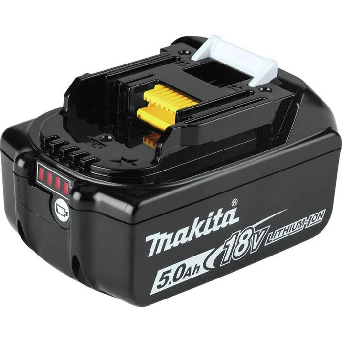 Paquete inicial de batería MAKITA 18V LXT® 5.0Ah y cargador rápido óptimo