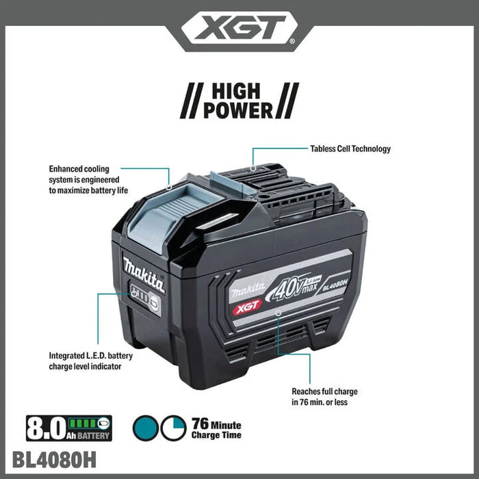 Makita 40V max XGT 8 Ah High Power Battery