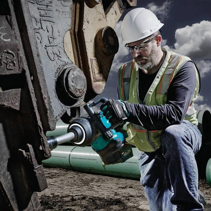 Makita 40V Max XGT Brushless Cordless 1 Inch Square Drive D-Handle Impact Wrench with Friction Ring Kit