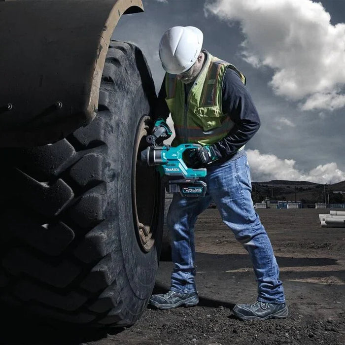 Makita 40V Max XGT Brushless Cordless 1 Inch Square Drive D-Handle Impact Wrench with Friction Ring Kit