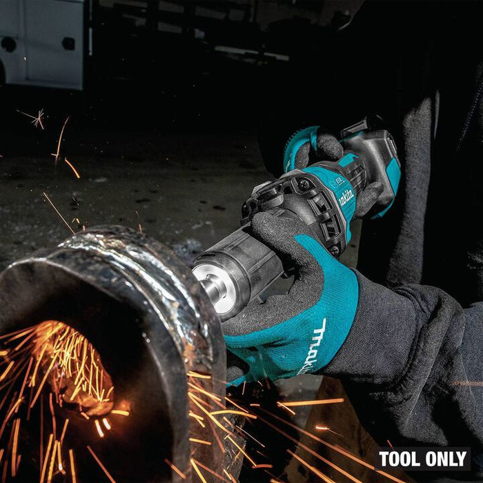 Makita 40V Max XGT Cordless 1/4 Inch Paddle Switch Variable Speed Die Grinder with Electric Brake (Bare Tool)