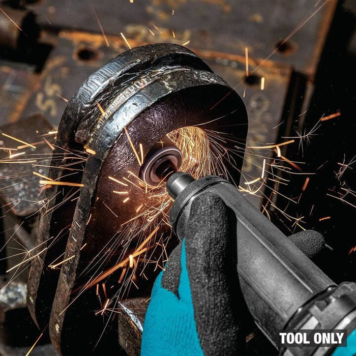 Makita 40V Max XGT Cordless 1/4 Inch Slide Switch Variable Speed Die Grinder with Electric Brake (Bare Tool)