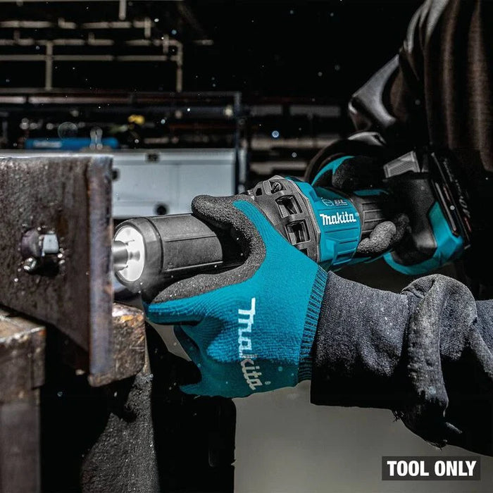 Makita 40V Max XGT Cordless 1/4 Inch Slide Switch Variable Speed Die Grinder with Electric Brake (Bare Tool)