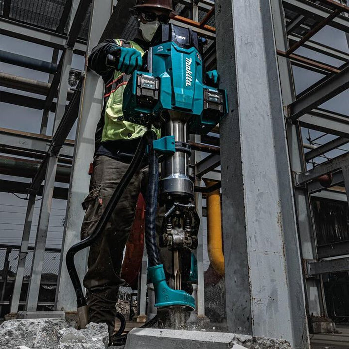 Makita 80V max (40V max X2) XGT Brushless 70 lb. 1-1/8 Inch Hex AVT Breaker Hammer 8 Ah Kit, AWS Capable with 4 Batteries
