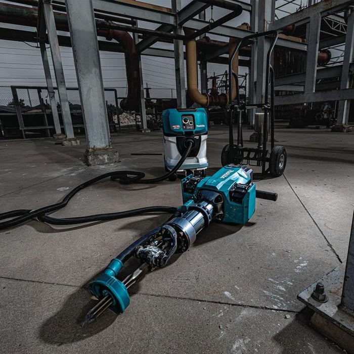 Makita 80V max (40V max X2) XGT Brushless 70 lb. 1-1/8 Inch Hex AVT Breaker Hammer 8 Ah Kit, AWS Capable with 4 Batteries