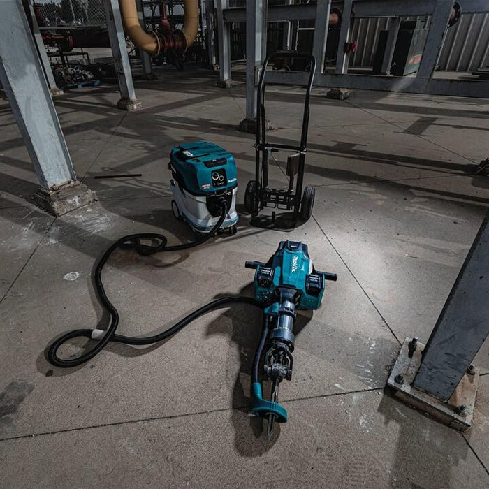 Makita 80V max (40V max X2) XGT Brushless 70 lb. 1-1/8 Inch Hex AVT Breaker Hammer 8 Ah Kit, AWS Capable with 4 Batteries