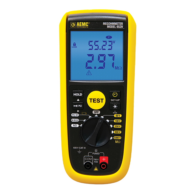 AEMC 2126.55 Megohmmeter Model 6529