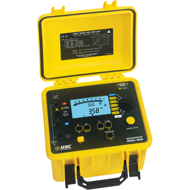 AEMC 2130.20 Megohmmeter Model 5050