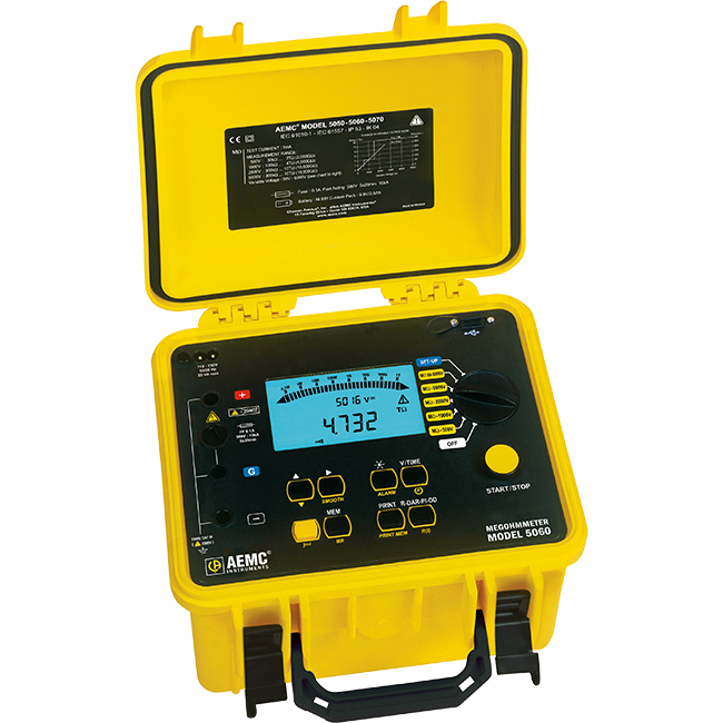 AEMC 2130.21 Megohmmeter Model 5060