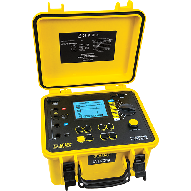 AEMC 2130.30 Megohmmeter Model 5070