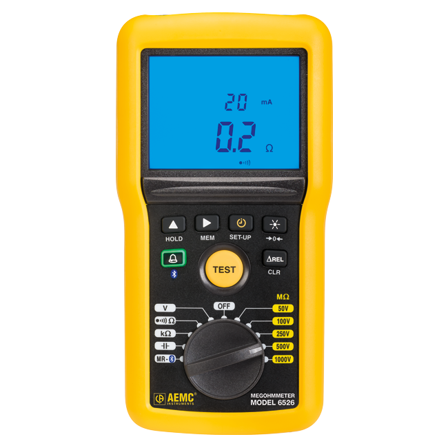 AEMC 2155.53 Megohmmeter Model 6526