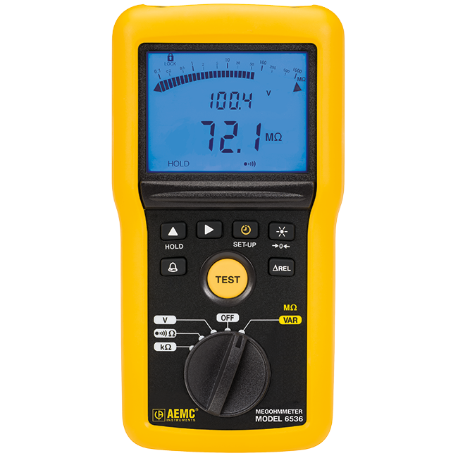 AEMC 2155.56 Megohmmeter Model 6536