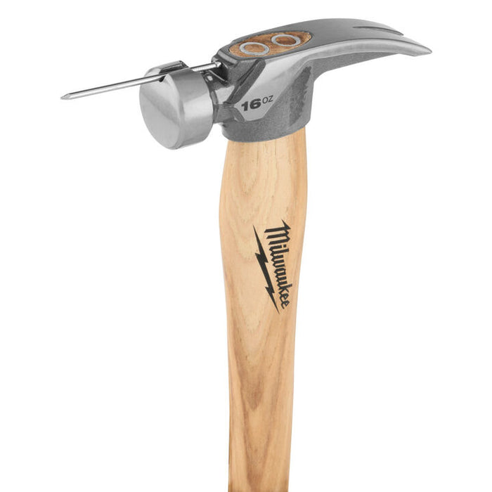 Milwaukee 16oz Smooth Face Hickory Handle Hammer