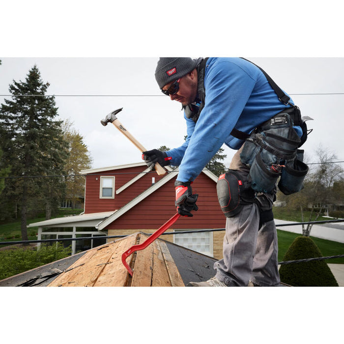 Milwaukee 23oz Milled Face Hickory Handle Framing Hammer