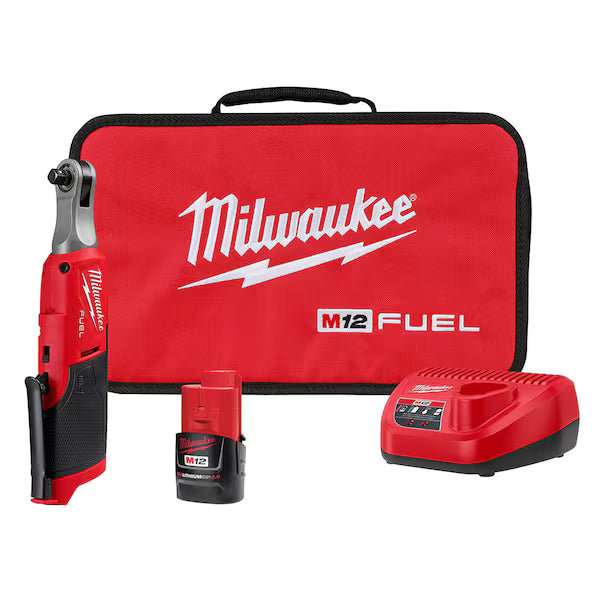 Milwaukee Tools M12 FUEL 3/8" HI SPD RAT KIT 1B 2567-21H