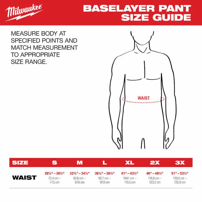 Milwaukee Heated Merino Wool Baselayer Pants