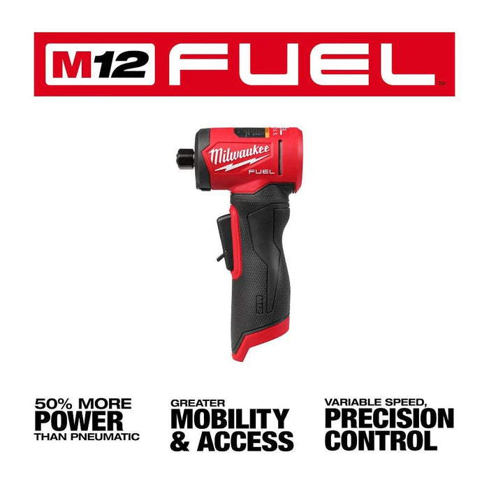 Milwaukee M12 FUEL 1/4 Inch Right Angle Die Grinder (Bare Tool)