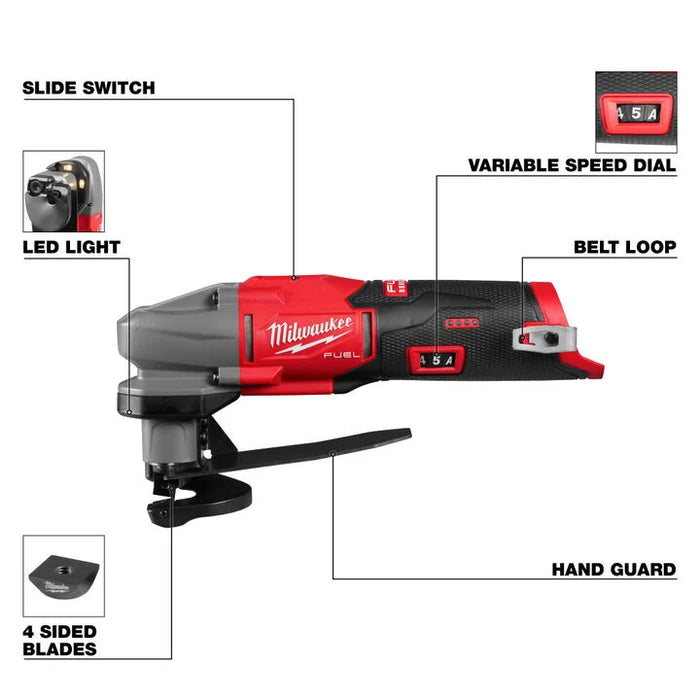 Milwaukee M12 FUEL™ 16 Gauge Scroll Shear