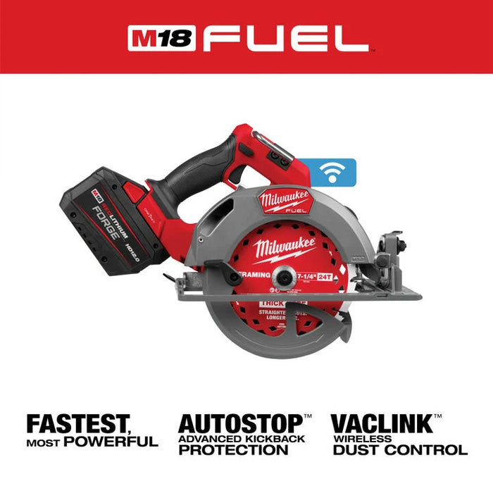 Milwaukee M18 FUEL™ 7-1/4" Circular Saw w/ ONE-KEY™ Kit