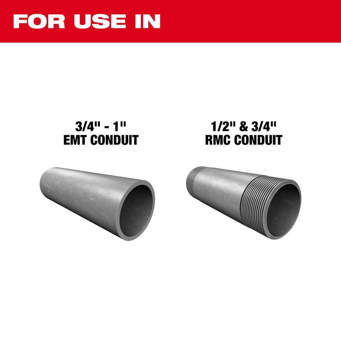 Milwaukee M18 FUEL Branch Conduit Bender with AUTO-ZERO M18 5150-20