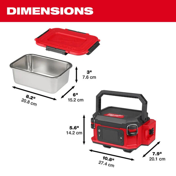 Milwaukee Stainless Steel Container for M18™ Jobsite Lunch Warmer