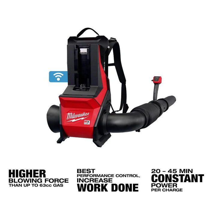 Milwaukee MX FUEL Backpack Blower, 800 CFM (Bare Tool) MXF600-0