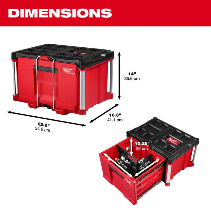 Milwaukee PACKOUT™ Single Drawer Tool Box