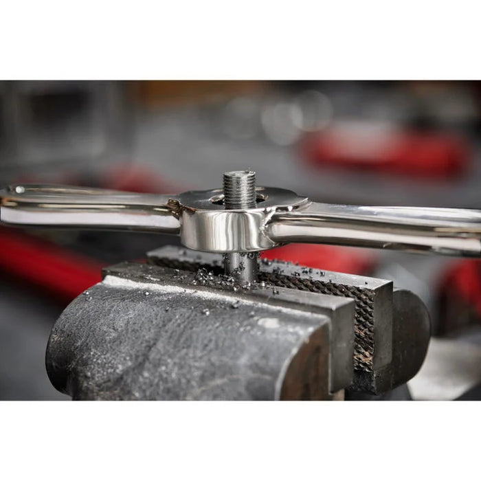 Milwaukee 107PC SAE & Metric Tap & Die PACKOUT™ Set w/ HEX-LOK™ 2-in-1 Handle