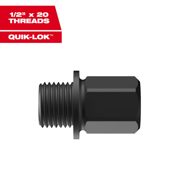 Milwaukee Small Adapters for QUIK-LOK Arbors 5-Pack 49-56-7573 + FREE Quick Change Hole Saw Arbor 49-56-8000