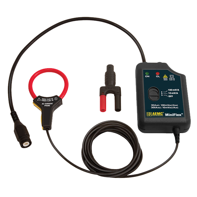 AEMC 2132.63 MiniFlex® Model 3000-24-1-1 w/10 ft BNC Output