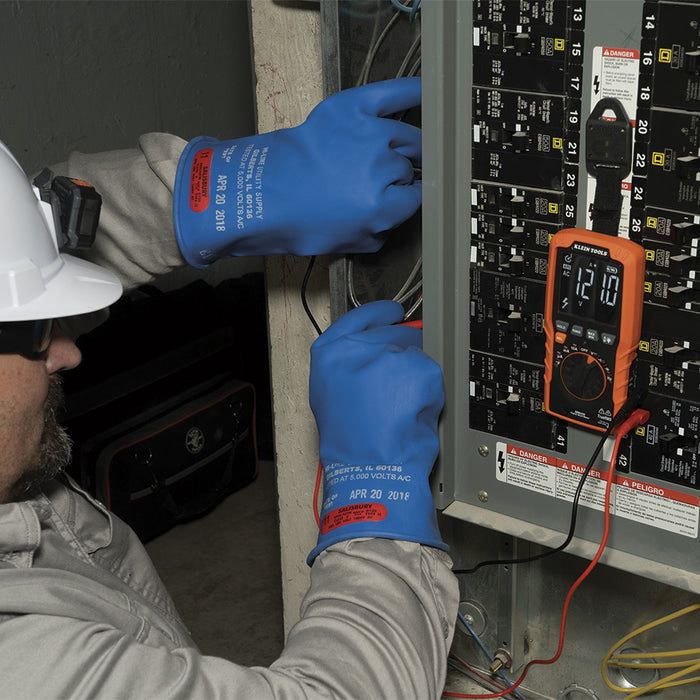 KLEIN TOOLS Slim Digital Multimeter, TRMS Auto-Ranging, 600V, Temp