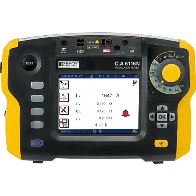 AEMC 2138.06 Multi-Function Installation Tester Model C.A 6116N (US)
