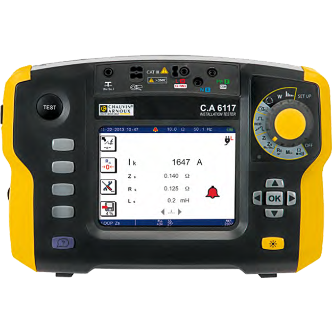 AEMC 2138.07 Multi-Function Installation Tester Model C.A 6117 (US)