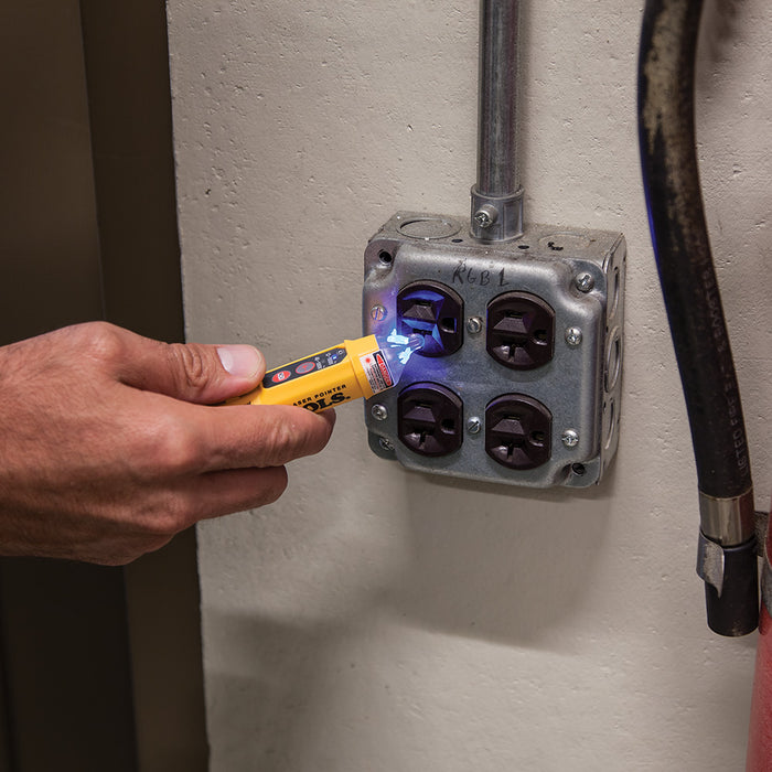 KLEIN TOOLS Dual Range NCVT & GFCI Receptacle Tester Electrical Test Kit