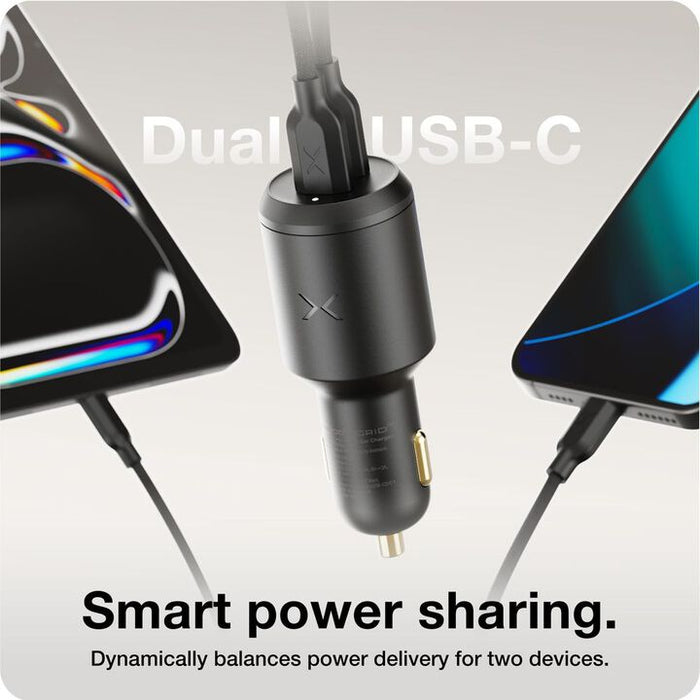 NOCO 100W 2-Port USB-C GaN Car Charger