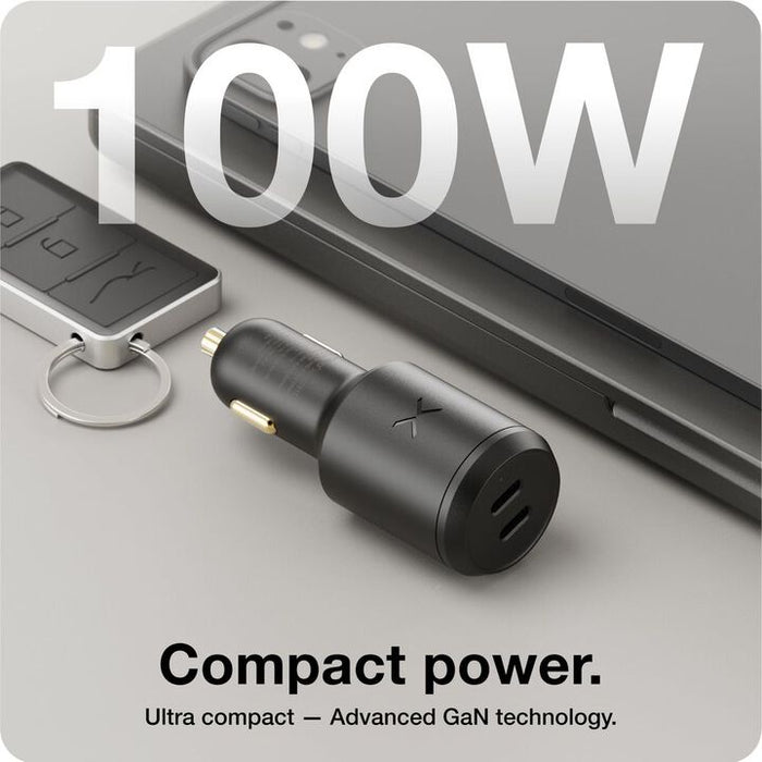 NOCO 100W 2-Port USB-C GaN Car Charger