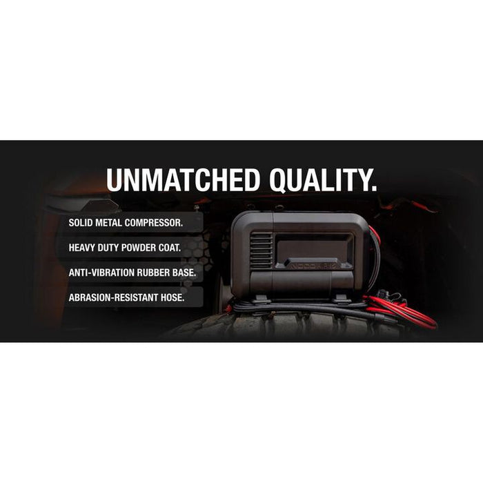 NOCO 12V 15A 200W 80 PSI 44 SLPM Portable Air Compressor/Inflator