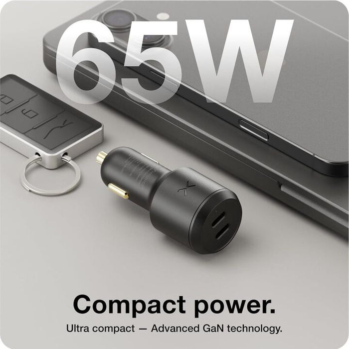 NOCO 65W 2-Port USB-C GaN Car Charger