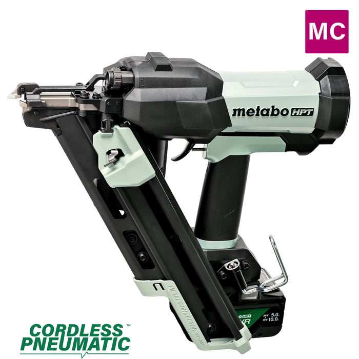 Metabo HPT 18V Cordless Pneumatic 2-1/2" Metal Connector Nailer Kit