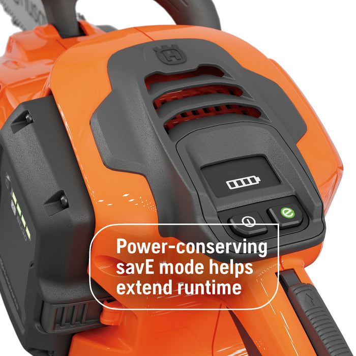 Husqvarna Power Axe 435i 16 inch 40V Battery Powered Cordless Chainsaw, 7.5 Ah Battery and Charger Included 970718224