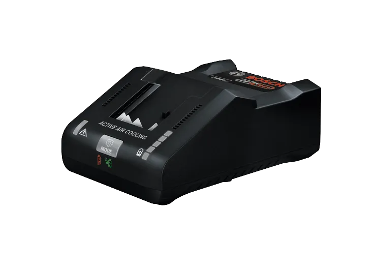 BOSCH 18V Non-Connected Lithium-Ion 16 Amp Battery Turbo Charger with Mode Button
