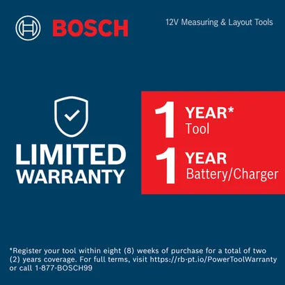 BOSCH 12V Max 360⁰ Connected Green-Beam Three-Plane Leveling and Alignment Laser with (1) 12V Battery